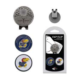 Kansas Jayhawks Golf Cap Clip Pack 21747   