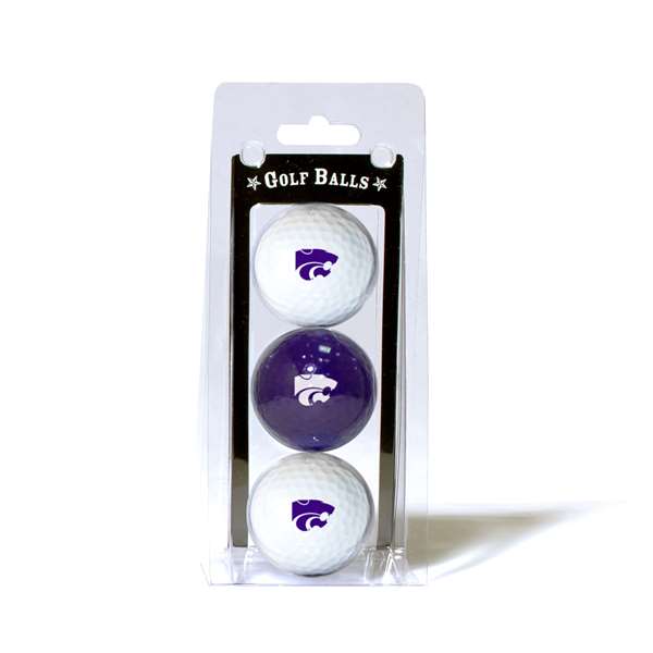 Kansas State University Wildcats Golf 3 Ball Pack 21805