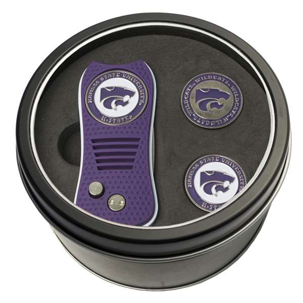 Kansas State University Wildcats Golf Tin Set - Switchblade