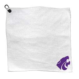 Kansas State Wildcats Microfiber Towel - 15" x 15" (White) 