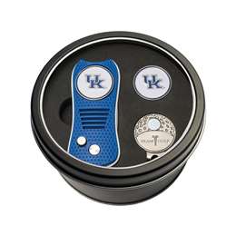 Kentucky Wildcats Golf Tin Set - Switchblade, Cap Clip, Marker 21957   