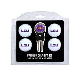 LSU Louisiana State University Tigers Golf 4 Ball Gift Set 22006   