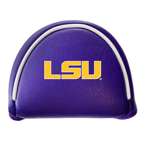 LSU Tigers Louisiana State Putter Cover - Mallet (Colored) - Printed