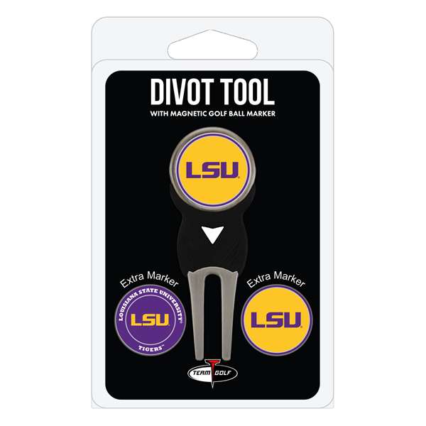 LSU Louisiana State University Tigers Golf Signature Divot Tool Pack  22045