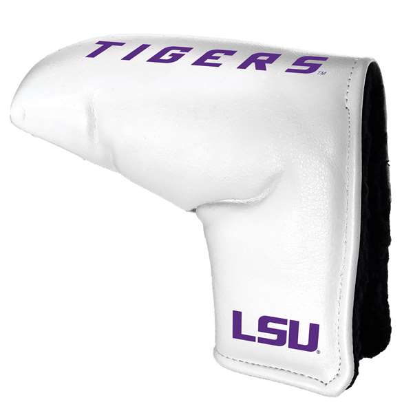 LSU Tigers Louisiana State Tour Blade Putter Cover (White) - Printed 