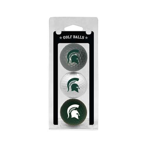 Michigan State University Spartans Golf 3 Ball Pack 22305   