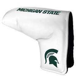 Michigan State Spartans Tour Blade Putter Cover (White) - Printed