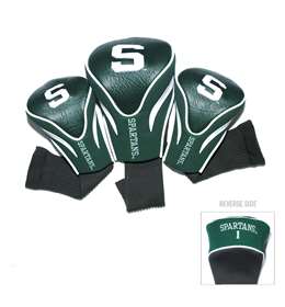Michigan State University Spartans Golf 3 Pack Contour Headcover 22394