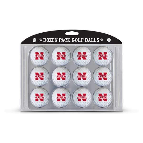 Nebraska Corn Huskers Golf Dozen Ball Pack 22403   