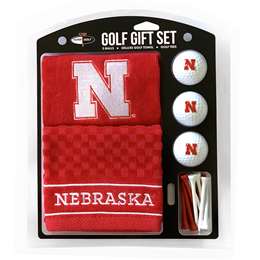 Nebraska Corn Huskers Golf Embroidered Towel Gift Set 22420   