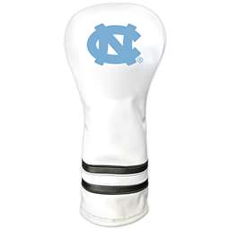 North Carolina Tar Heels Vintage Fairway Headcover (White) - Printed 