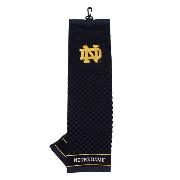 Notre Dame University Fighting Irish Golf Embroidered Towel 22710