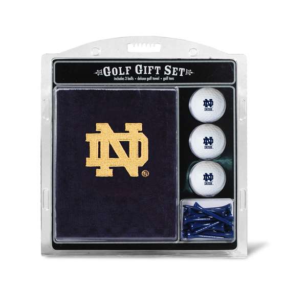 Notre Dame University Fighting Irish Golf Embroidered Towel Gift Set 22720