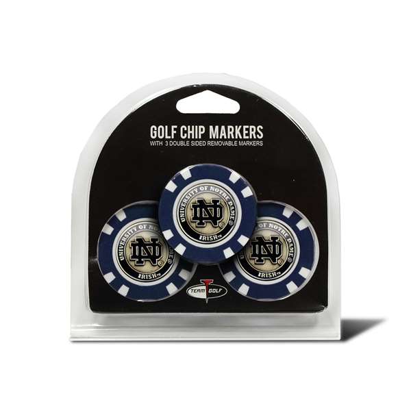 Notre Dame University Fighting Irish Golf 3 Pack Golf Chip 22788