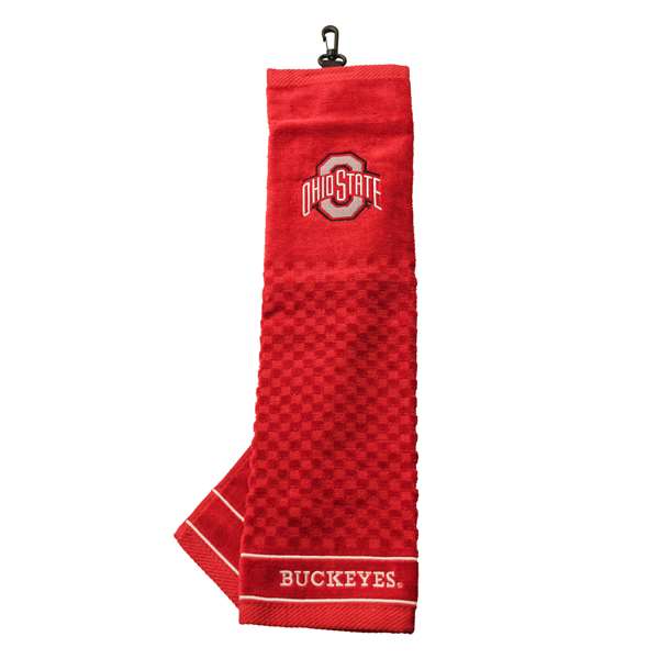 Ohio State University Buckeyes Golf Embroidered Towel 22810   