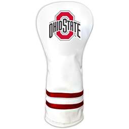 Ohio State Buckeyes Vintage Fairway Headcover (White) - Printed 