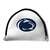Penn State Nittany Lions Putter Cover - Mallet (White) - Printed Navy