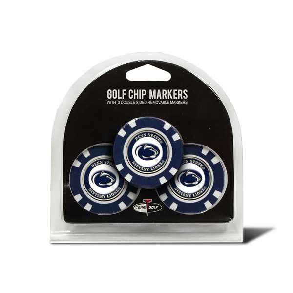 Penn State University Nittany Lions Golf 3 Pack Golf Chip 22988   