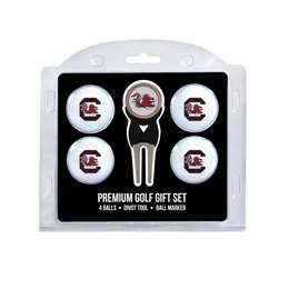 South Carolina Gamecocks Golf 4 Ball Gift Set 23106