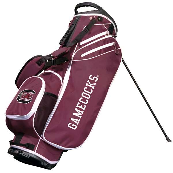 South Carolina Game Cocks Birdie Stand Golf Bag Maroon  