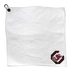 South Carolina Game Cocks Microfiber Towel - 15" x 15" (White) 