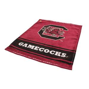 South Carolina Gamecocks  Jacquard Woven Golf Towel