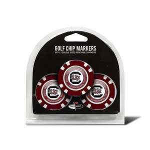 South Carolina Gamecocks Golf 3 Pack Golf Chip 23188   