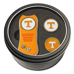 Tennessee Volunteers Golf Tin Set - Switchblade, 2 Markers 23259   