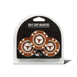 Texas Longhorns Golf 3 Pack Golf Chip 23388   