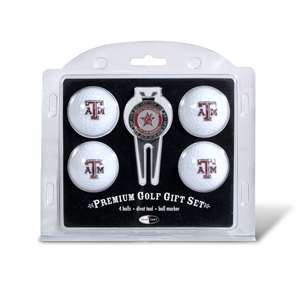 Texas A&M Aggies Golf 4 Ball Gift Set 23406   