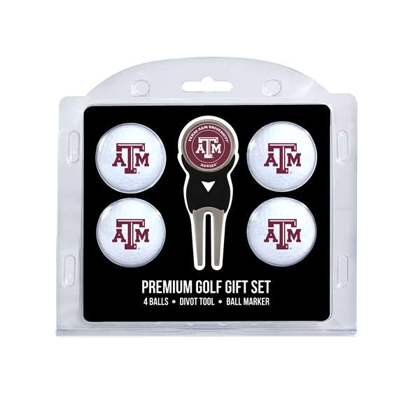 Texas A&M Aggies Golf 4 Ball Gift Set 23406