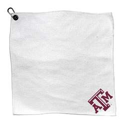 Texas A&M Microfiber Towel - 15" x 15" (White) 