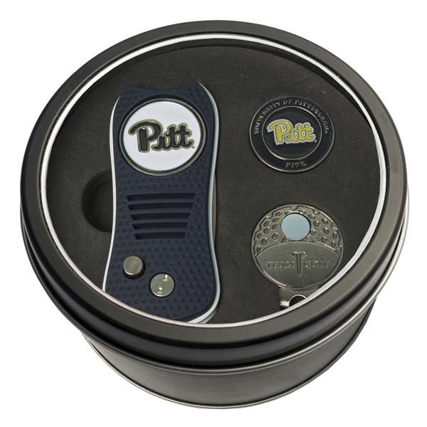 Pittsburgh Panthers Golf Tin Set - Switchblade, Cap Clip, Marker 23757   