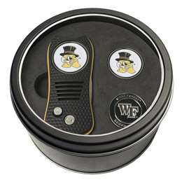 Wake Forest University Demon Deacons Golf Tin Set - Switchblade, 2 Markers 23859   