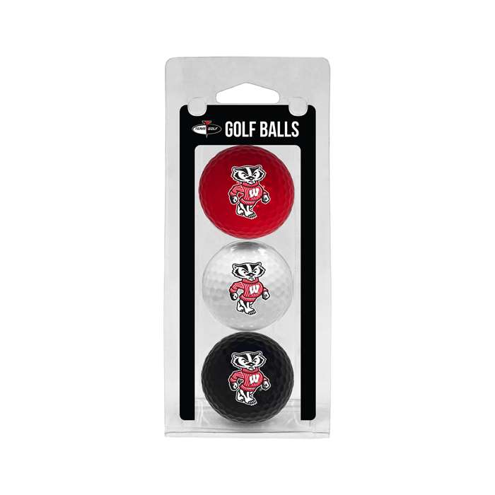 Wisconsin Badgers Golf 3 Ball Pack 23905   