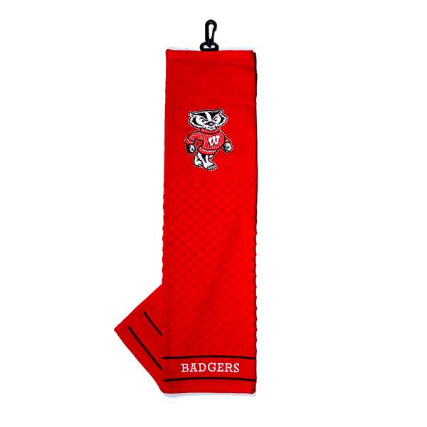 Wisconsin Badgers Golf Embroidered Towel 23910