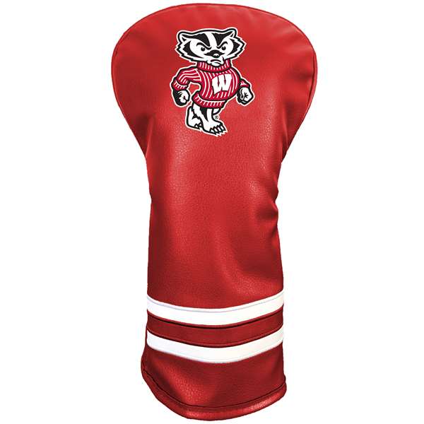 Wisconsin Badgers Vintage Driver Headcover (ColoR) - Printed 