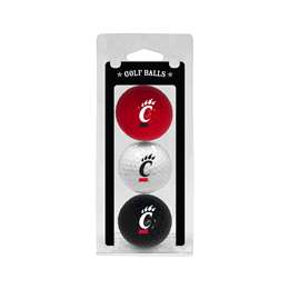 Cincinnati Bearcats Golf 3 Ball Pack 24005   