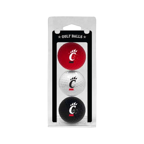 Cincinnati Bearcats Golf 3 Ball Pack 24005   