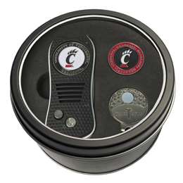 Cincinnati Bearcats Golf Tin Set - Switchblade, Cap Clip, Marker 24057   