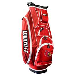 Louisville Cardinals Albatross Cart Golf Bag Red