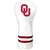 Oklahoma Sooners Vintage Fairway Headcover (White) - Printed