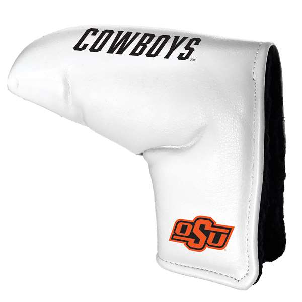 Oklahoma State Cowboys Tour Blade Putter Cover (White) - Printed 