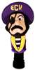 East Carolina University Pirates Golf Mascot Headcover  24613