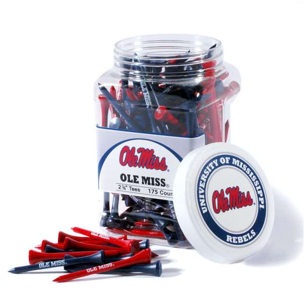 Mississippi Ole Miss Rebels Golf 175 Tee Jar 24751   