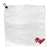 Mississippi Ole Miss Rebels Microfiber Towel - 15" x 15" (White) 