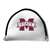 Mississippi State Bulldogs Putter Cover - Mallet (White) - Printed Maroon