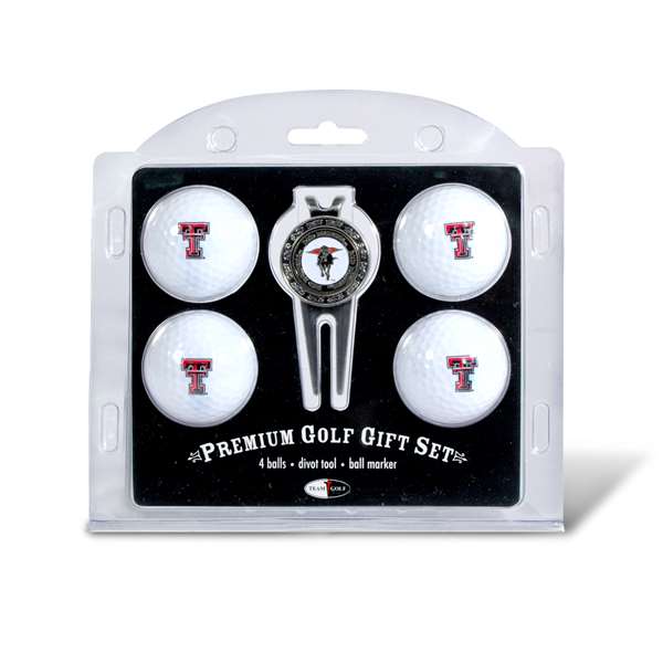 Texas Tech Red Raiders Golf 4 Ball Gift Set 25106   