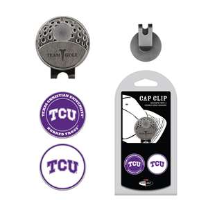 TCU Texas Christian University Horned Frogs Golf Cap Clip Pack 25347
