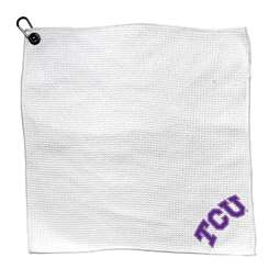 Texas Christian TCU Horned Frogs Microfiber Towel - 15" x 15" (White) 